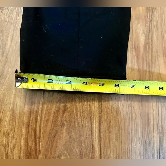 Express Stretch Straight Mid Rise Pants - Picture 9 of 9